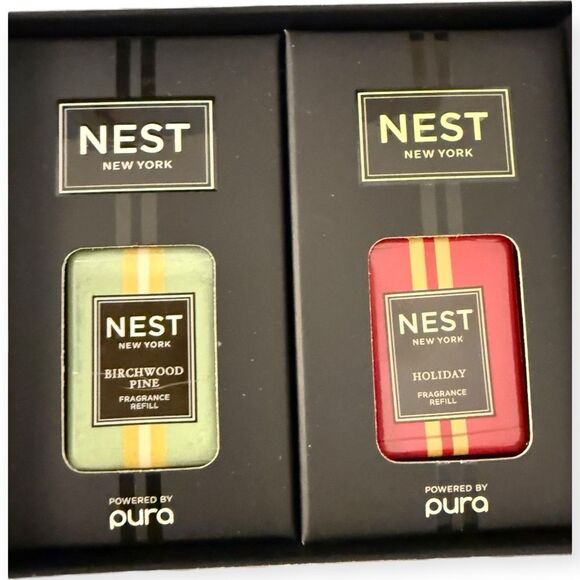 Pura Diffusor w/Nest Holiday and Birchwood Pine Bottles New In Box Gift Set - Picture 5 of 10